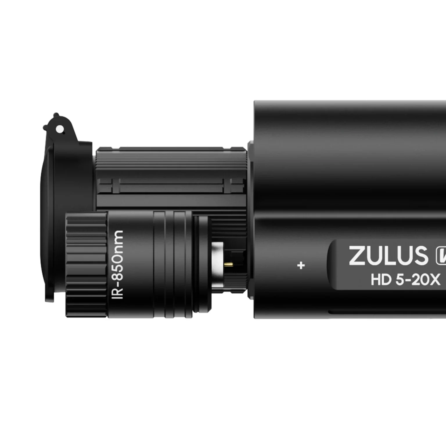 DNT ZULUS HD V2 5-20X Digital Night Vision Scope With Laser Rangefinder, Ballistic Calculator, Charger and Batteries - Image 2